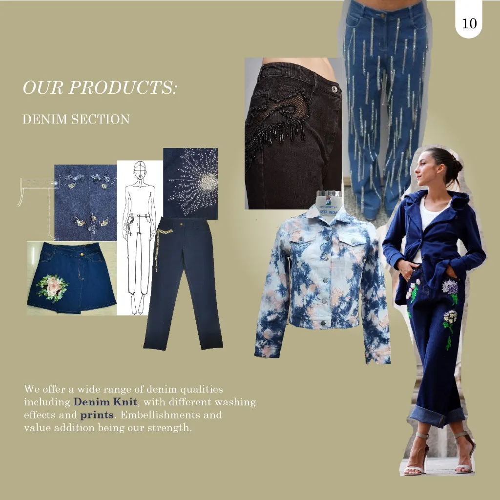 Denim Section Overview
